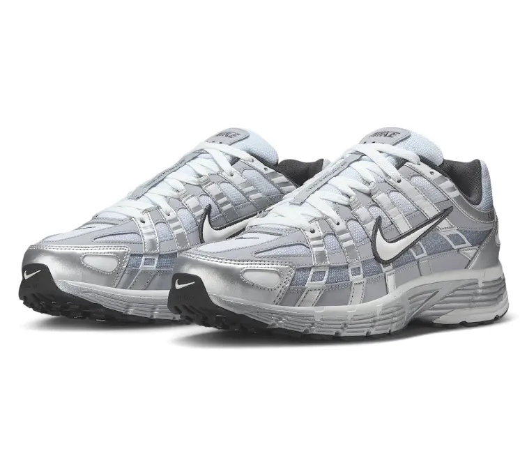 Comfort First Men??s Nike P-6000 (Metallic Silver/Summit White)