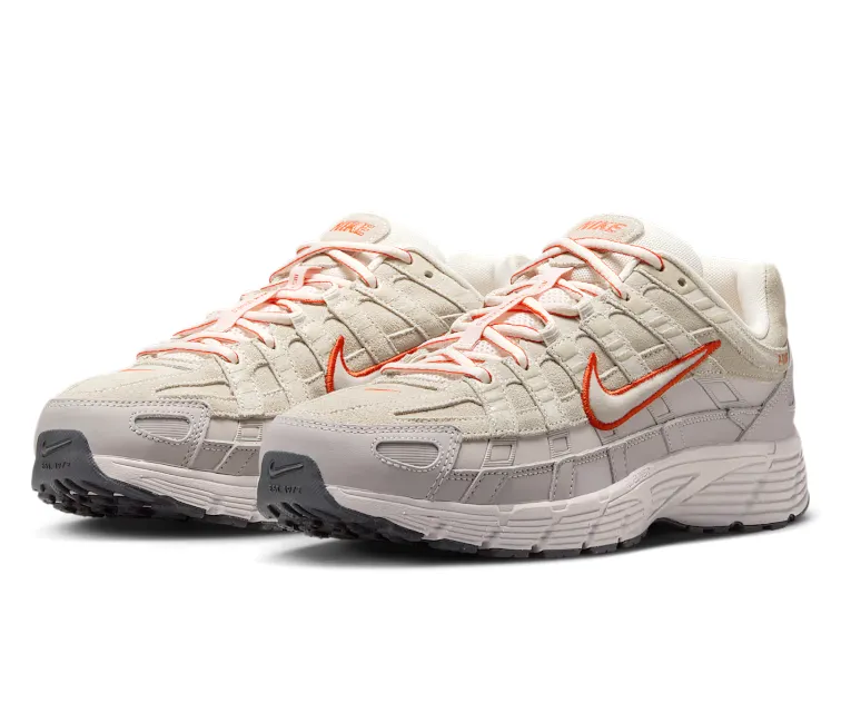 Nonslip Outsole Men??s Nike P-6000 PRM (Lava Red)