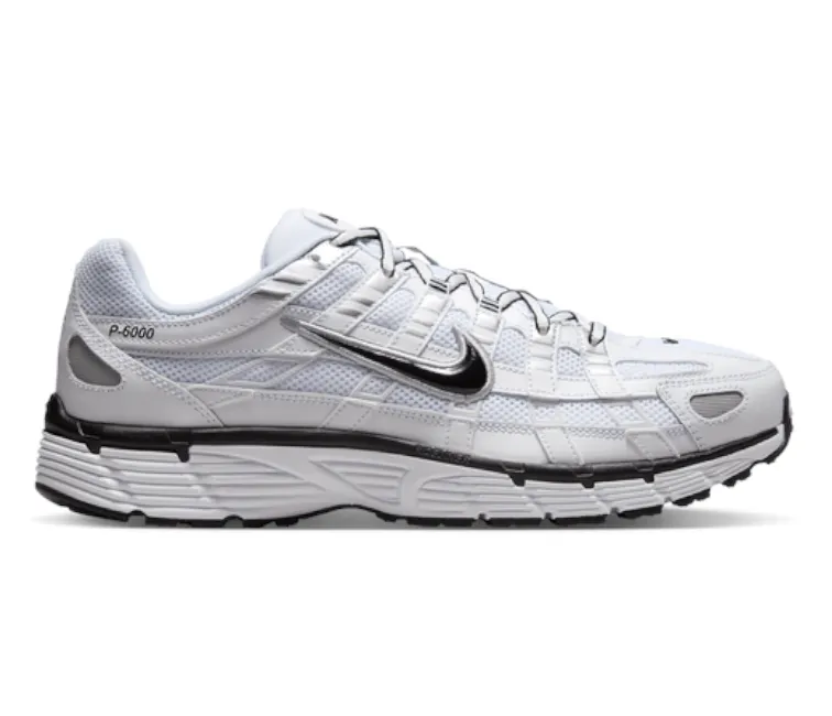 Light Bounce Men??s Nike P-6000 (White/Black)