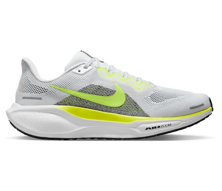 Lace Design Running Capability Men's Nike Pegasus 41 (White/Volt)