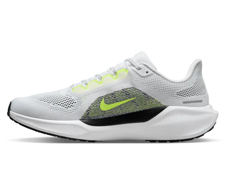 Men's Nike Pegasus 41 (White/Volt) Fast Step Round Toe