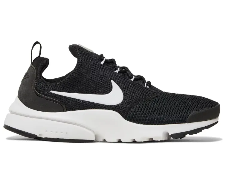 Men's Nike Presto Fly (Black/White) adjustable lacing system Multi-Functional