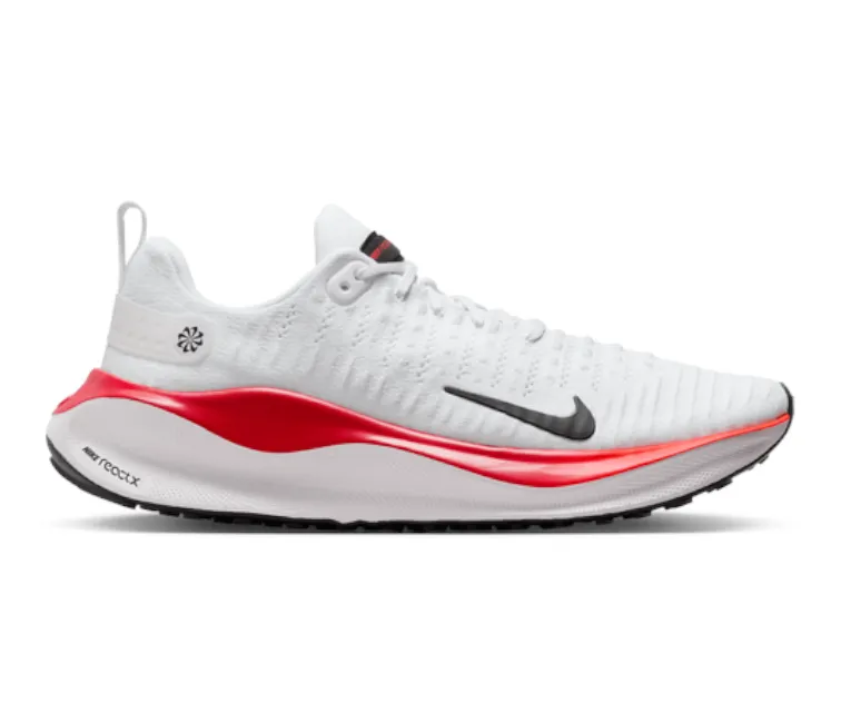 Men??s Nike React Infinity Run 4 (White/Red) Speed Training