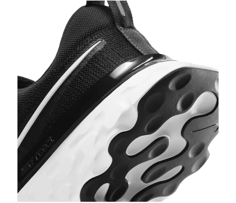 Urban breathability Men's Nike React Infinity Run FK 2 (Black/White)