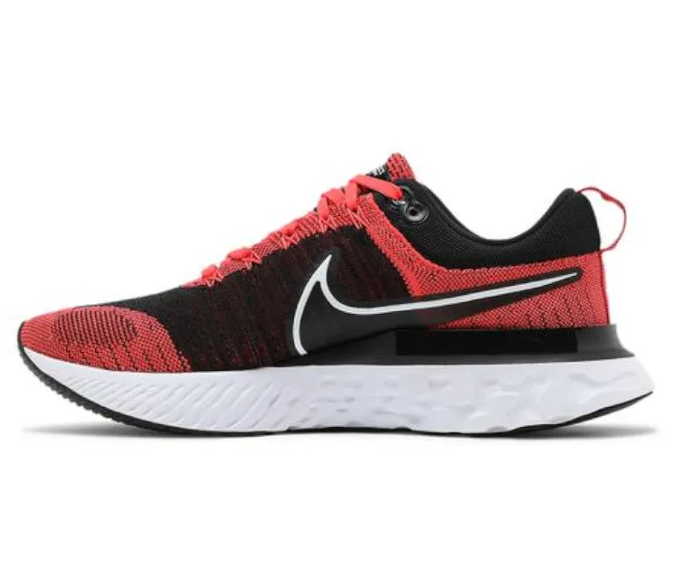 Men's Nike React Infinity Run FK 2 (Bright Crimson) Reinforced Arch Bridge Clean Build