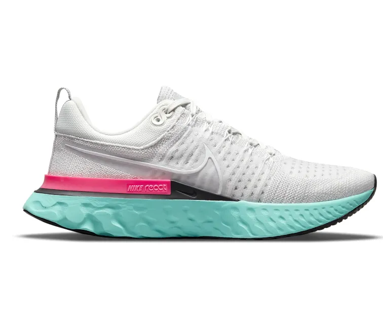 Multi Density Rubber Men's Nike React Infinity Run Fk 2 (Platinum Tint/Grey Fog)