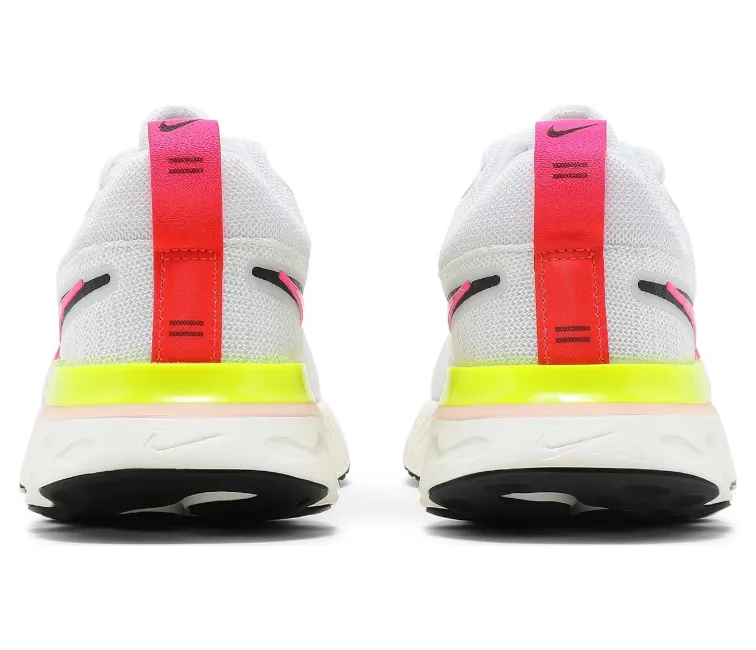 Mens Nike React Infinity Run FK 2 (Sail / Pink Blast) Quick Break NonSlip