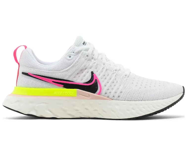 Durable Construction Comfortable Footwear Technology Mens Nike React Infinity Run FK 2 (Sail / Pink Blast)
