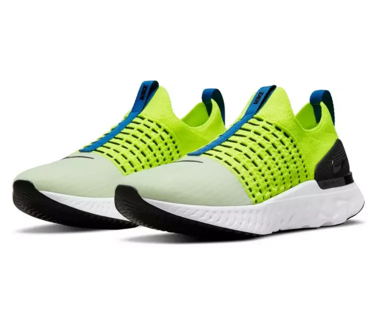 Lightweight Canvas Men's Nike React Phantom FK 2 (Volt/Game Royal)