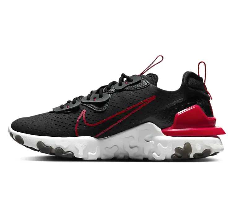 Men's Nike React Vision Dimsix (Black/Red) Core Routine