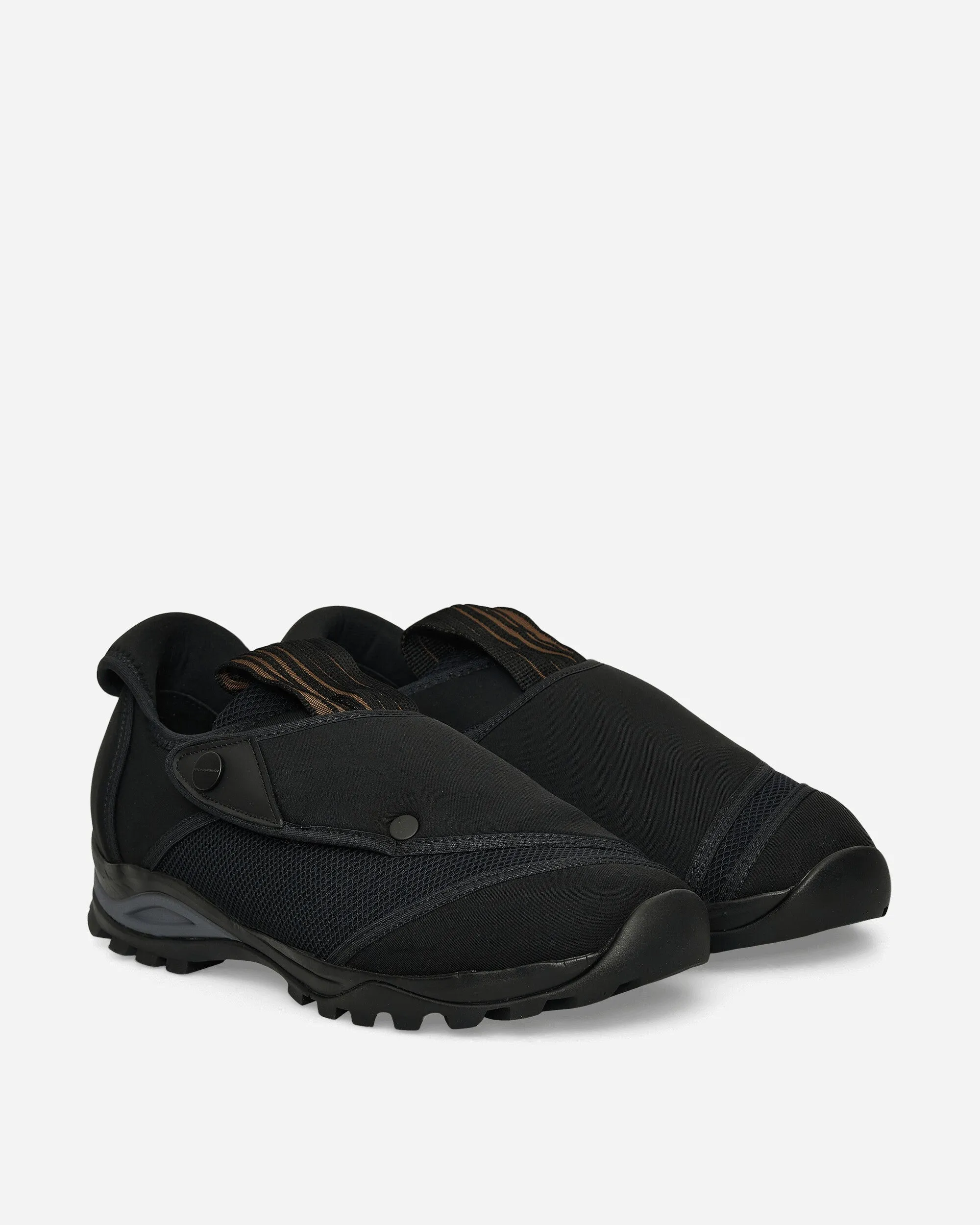 Supportive support Elastic Material Men's Riadis Shoes Black Matt