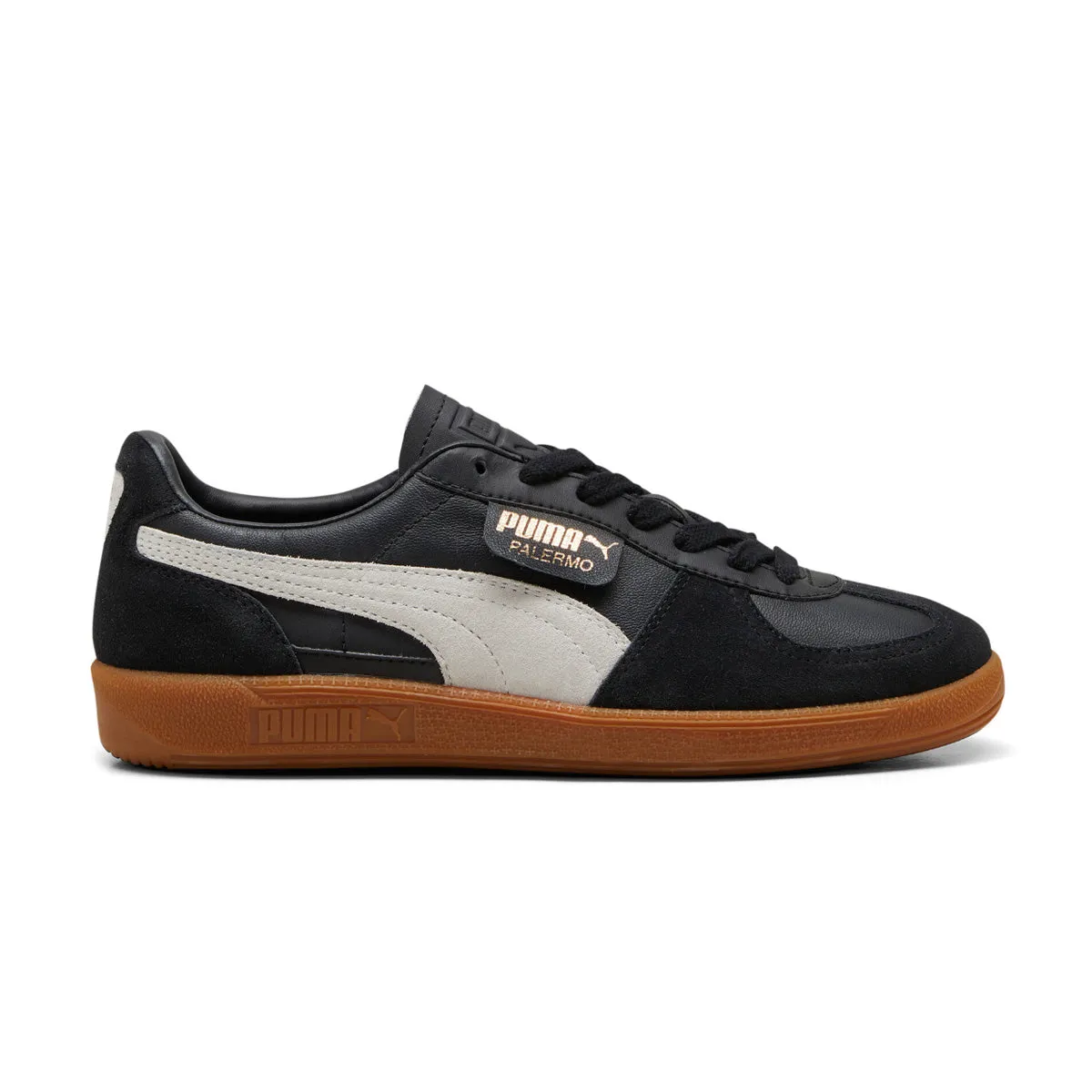 thrilling Maximum touch Palermo Leather 'Black Feather Gray Gum'