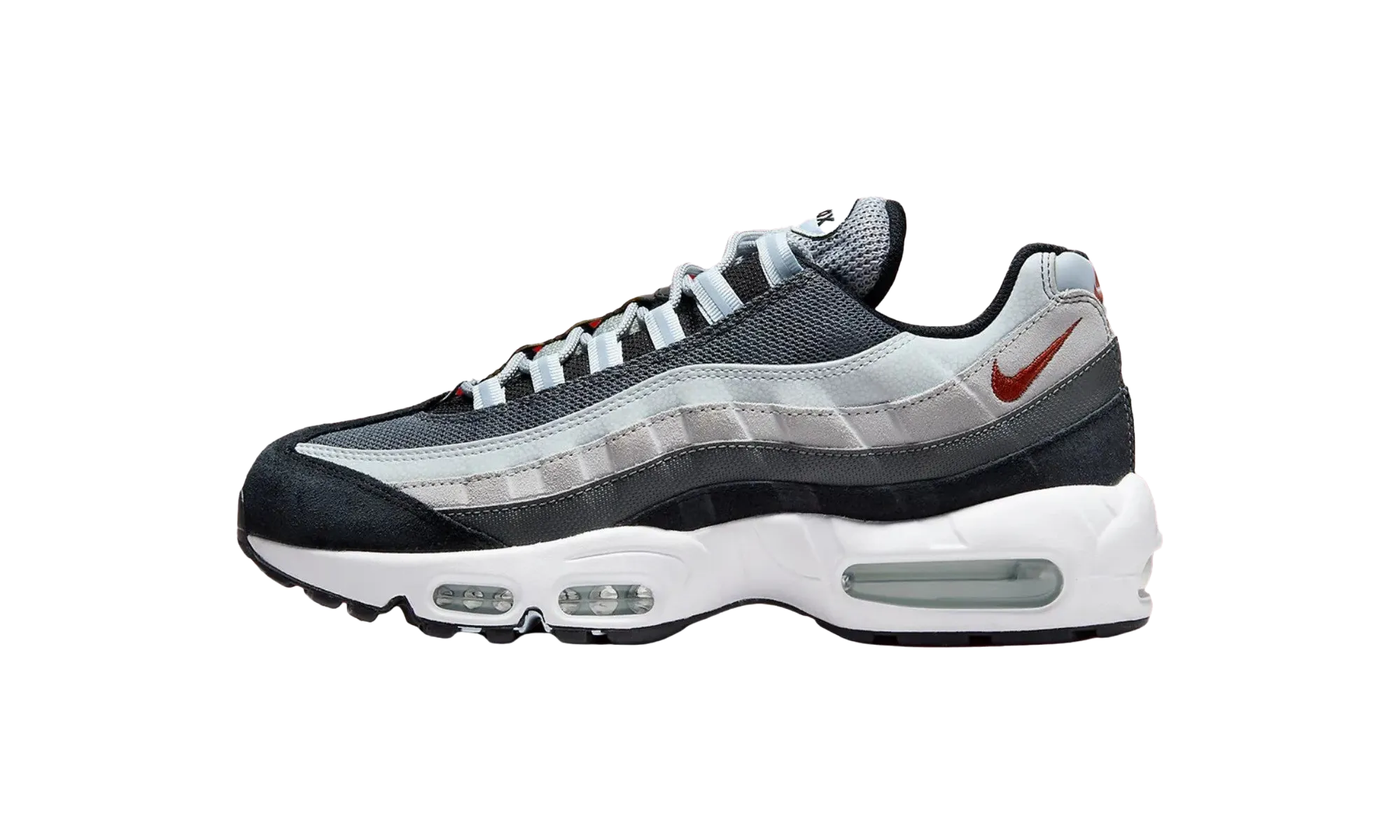 SyntheticLeather Air Max 95 "GREY/WHITE"