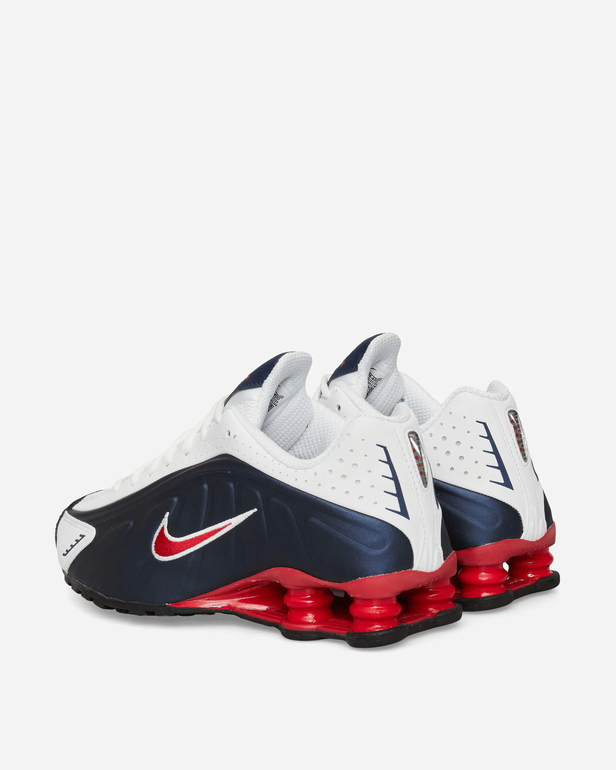 Compression Midsole Shox R4 Sneakers Midnight Navy / White / Gym Red