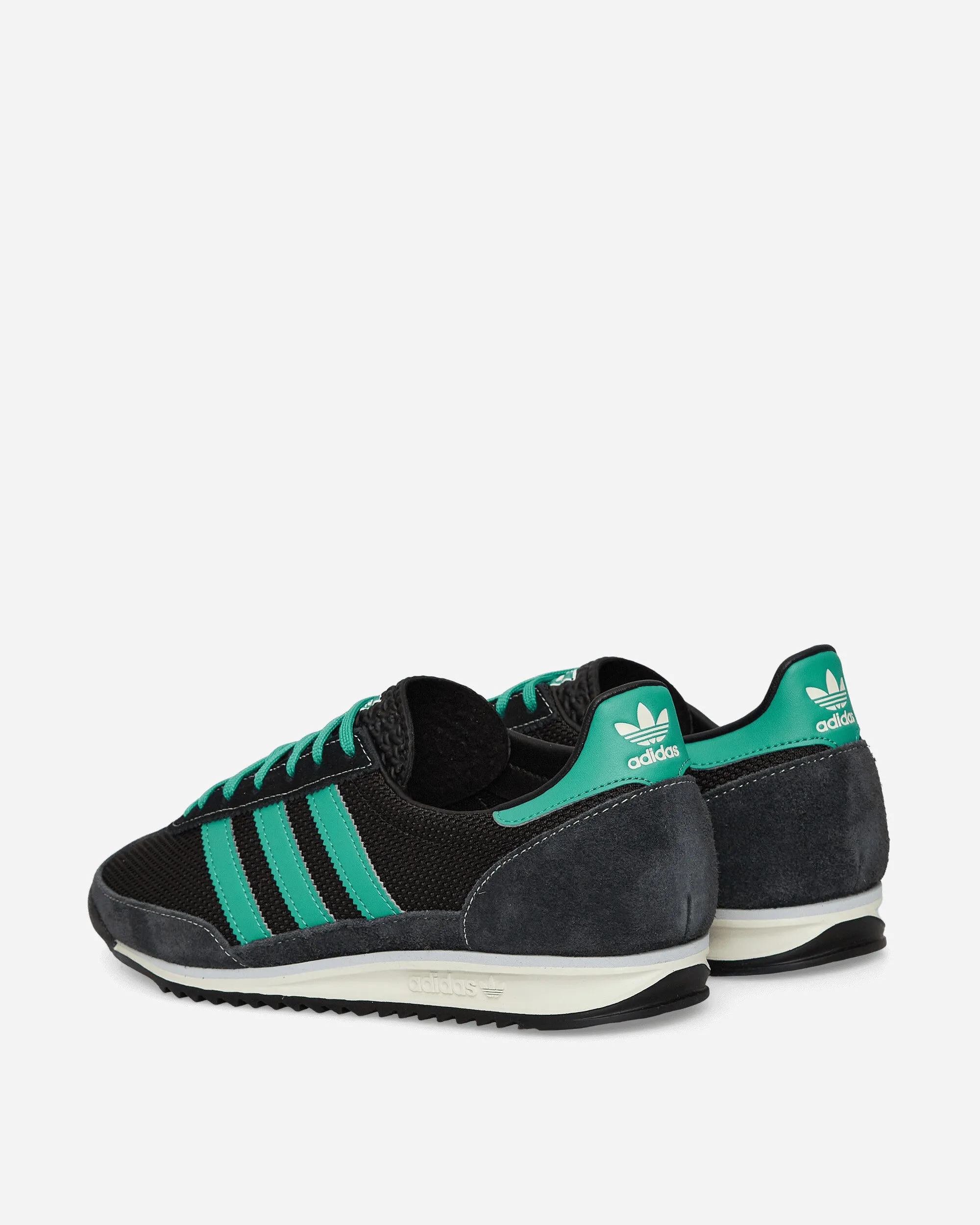 Women's SL 72 Sneakers Core Black / Semi Court Green Fast Transition