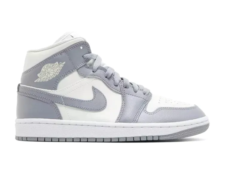 Built For Speed Women's Nike Air Jordan 1 Mid (Sail/Stealth)
