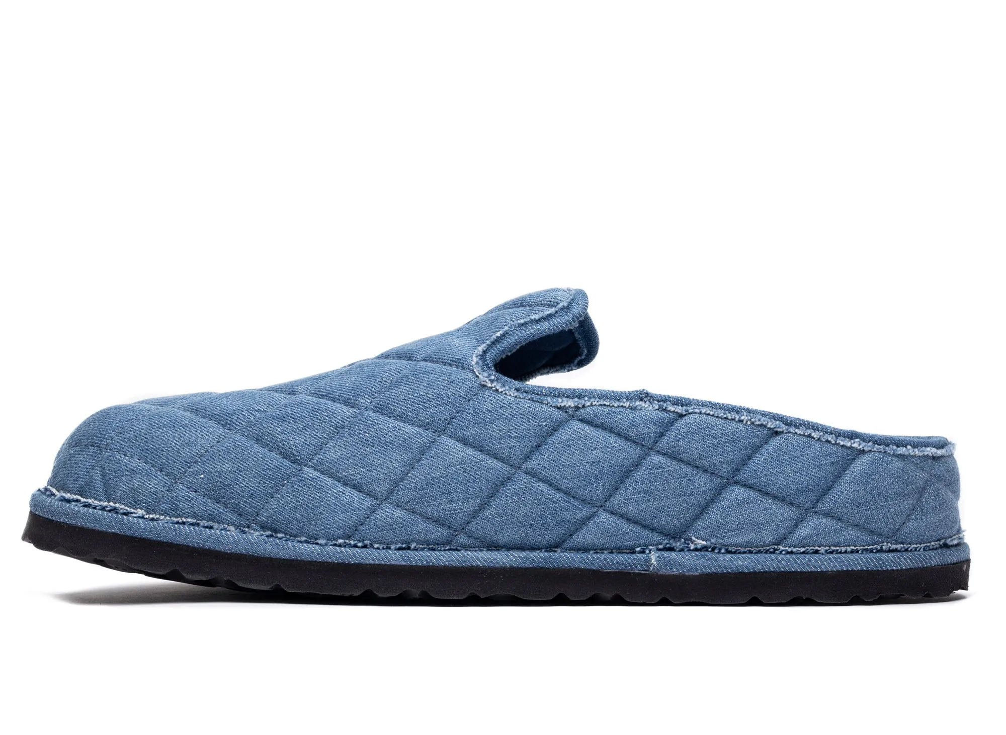 Comfortable Birkenstock Davos Stone Washed Denim 1774 'Faded Denim'