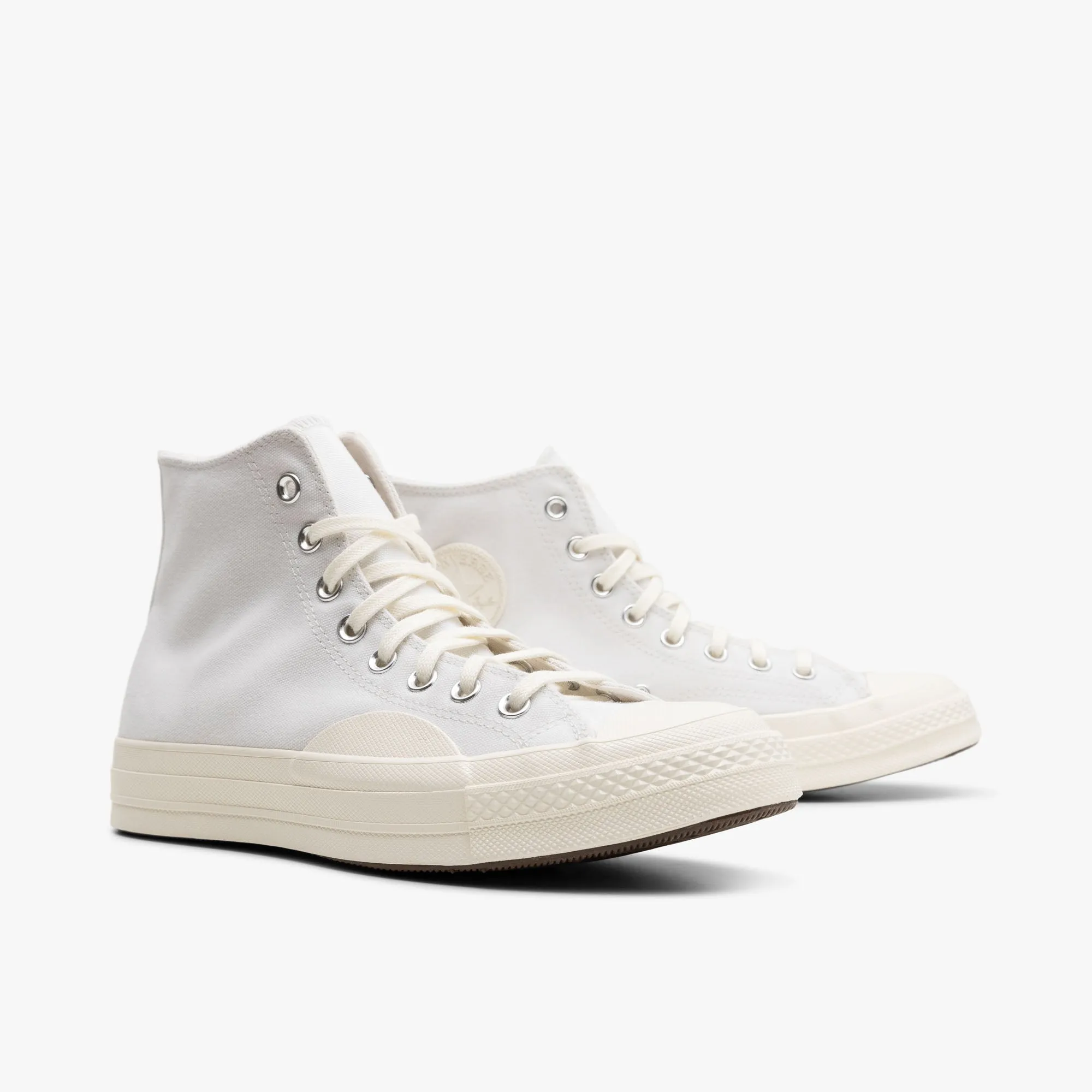 Converse Chuck 70 Textured Hi / White / Vintage White - Egret Soft Material