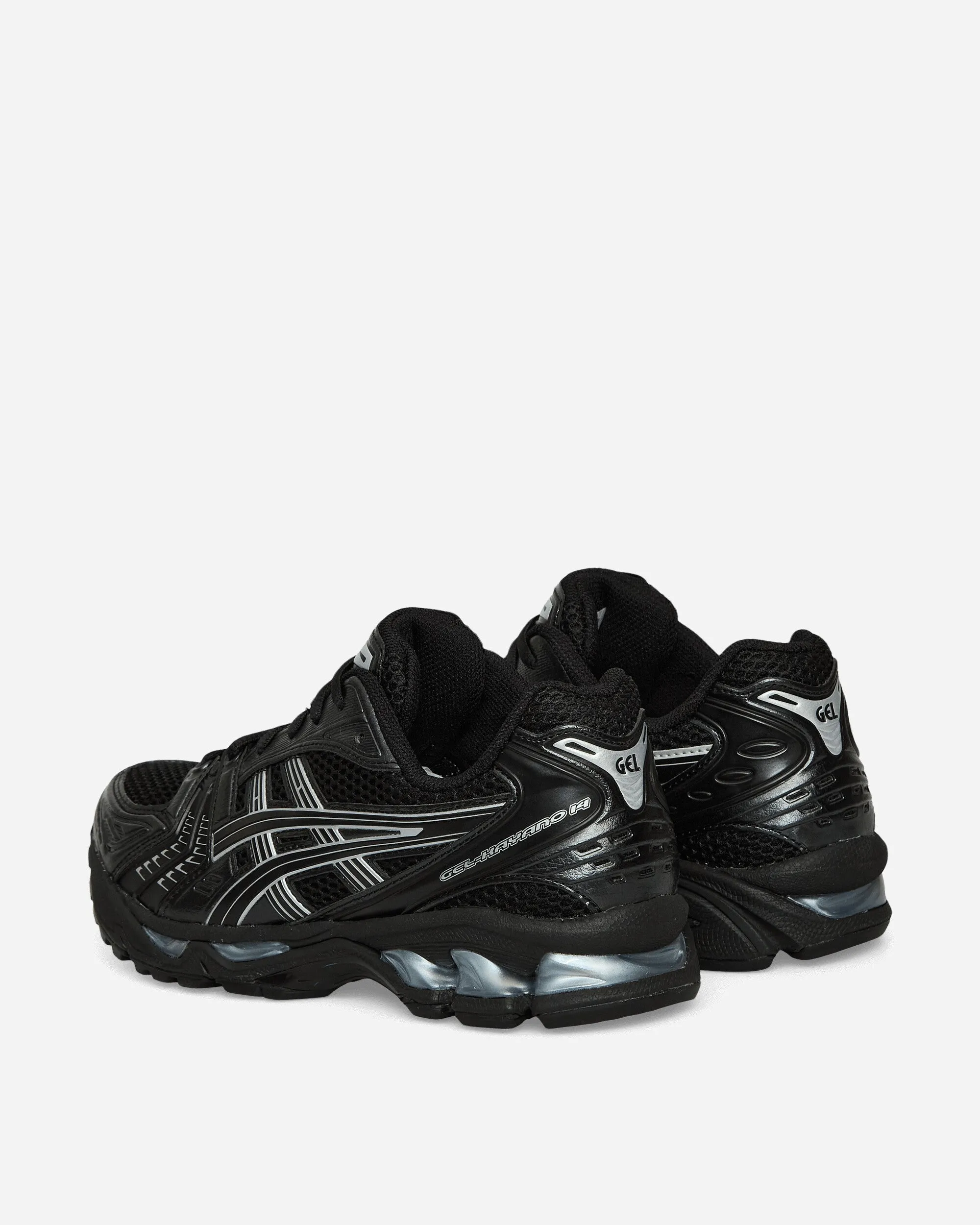 GEL-Kayano 14 Sneakers Black / Pure Silver Effortless Silhouette Minimalist Ride