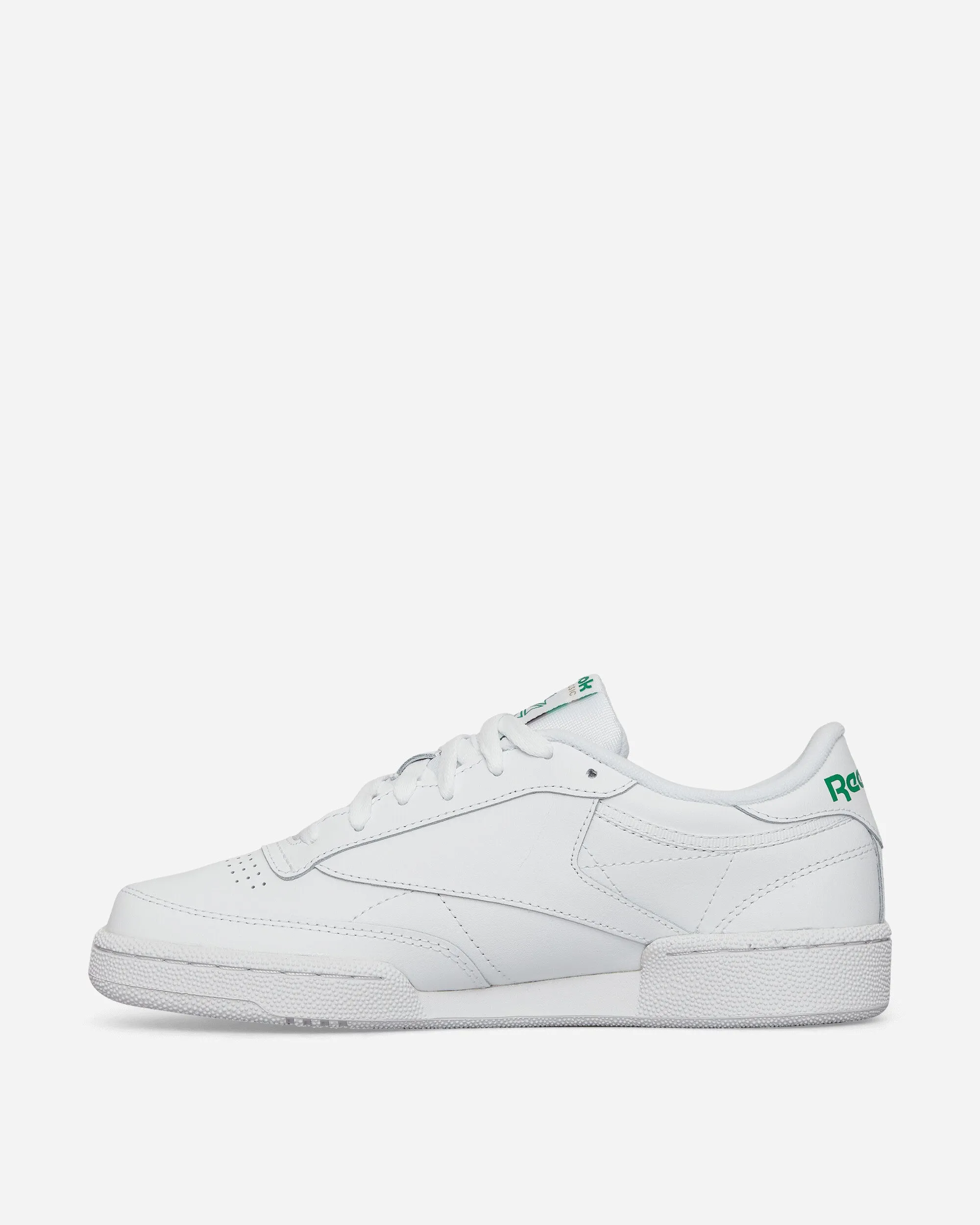 Club C 85 Sneakers White / Green Smooth Walk Total Comfort