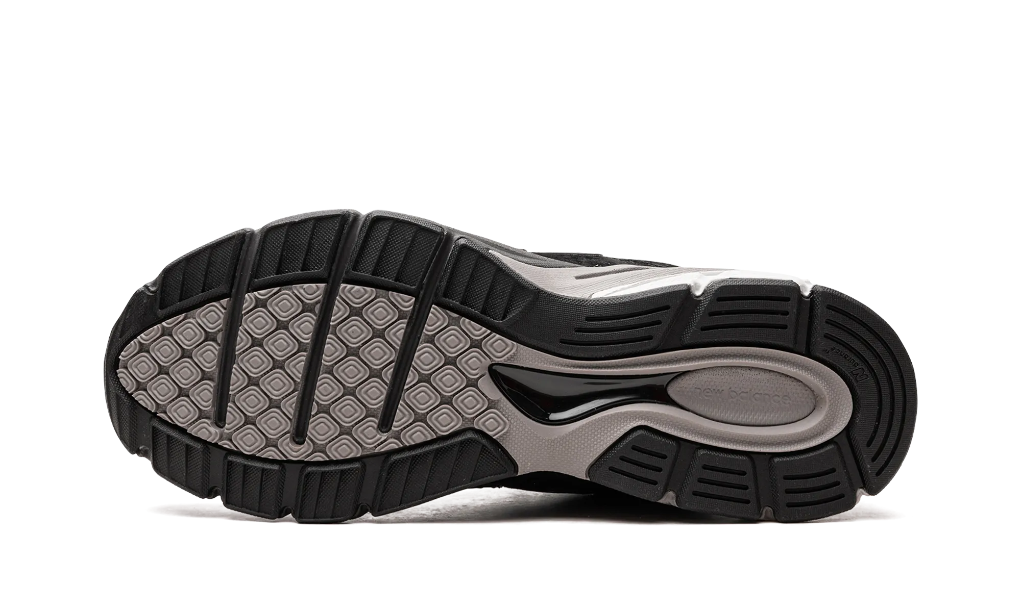 Performance-enhancing metallic running gear 990v4 "Made In USA - Black / Silver"