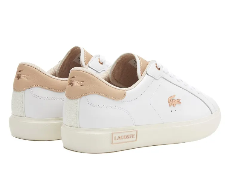 Women's Lacoste Powercourt 222 5 SFA (White/Light Pink) Quick Run