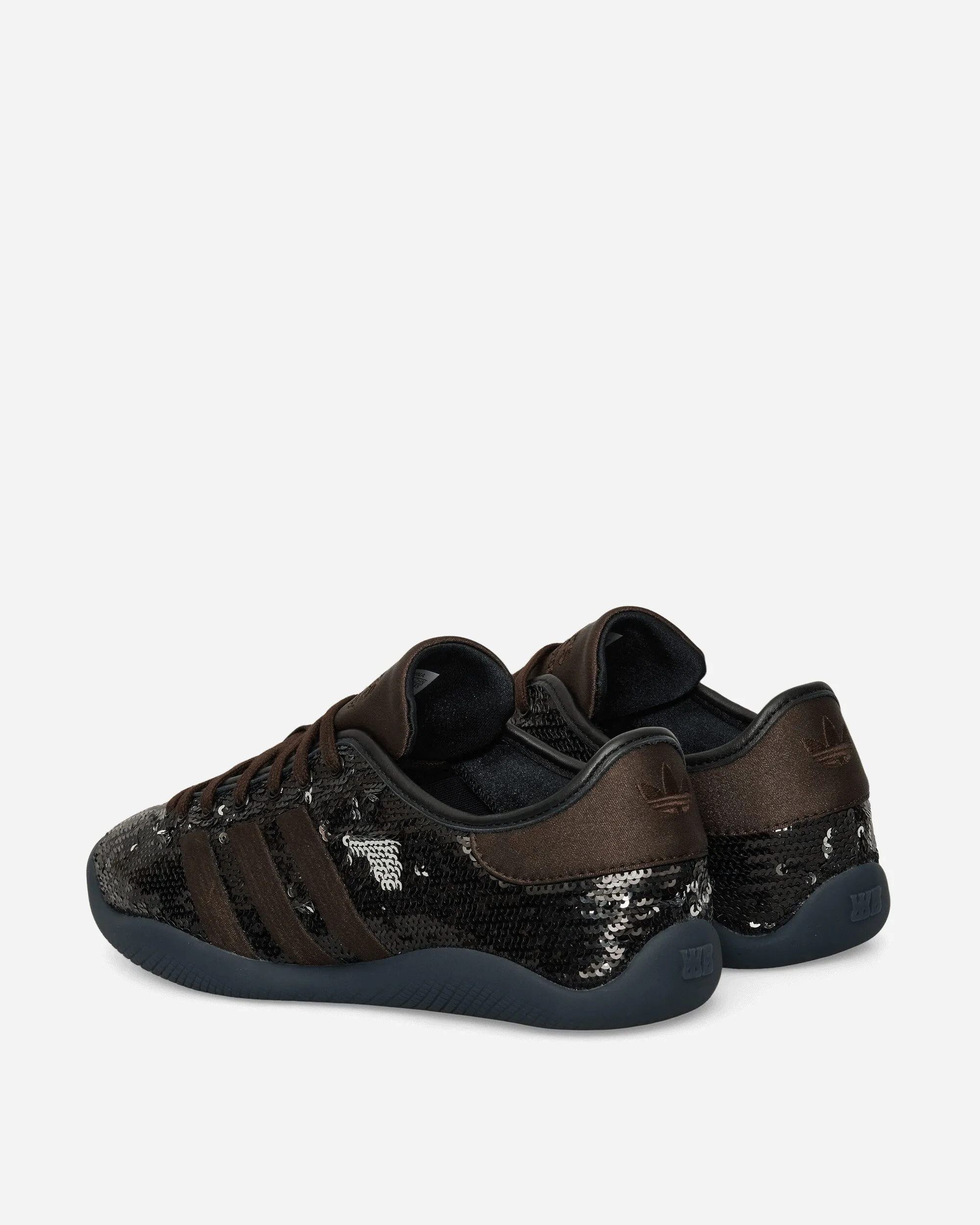 Wales Bonner Karintha Sequin Sneakers Core Black / Silver Metallic Ankle Hugging Design Stretchable Material