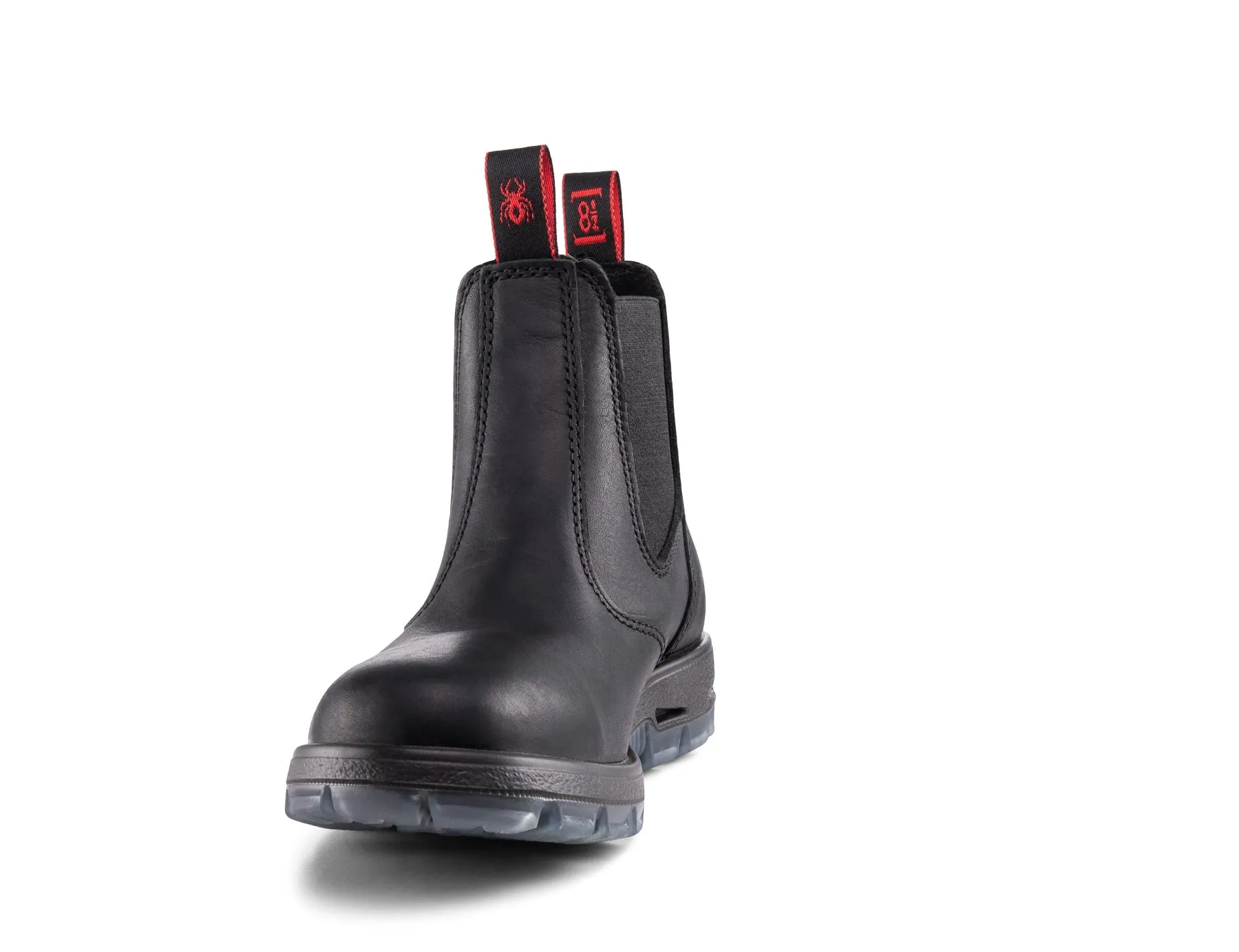 Shock Absorbing Daily Walks RedBack Bobcat Black Casual Boots - UBBK