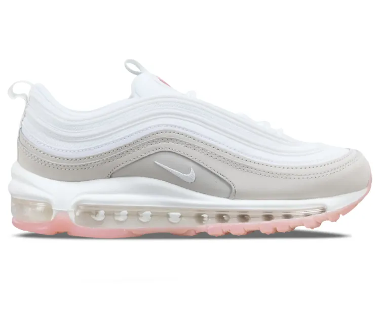 Women's Nike Air Max 97 (Summit White/Pink) Anti   Bacterial