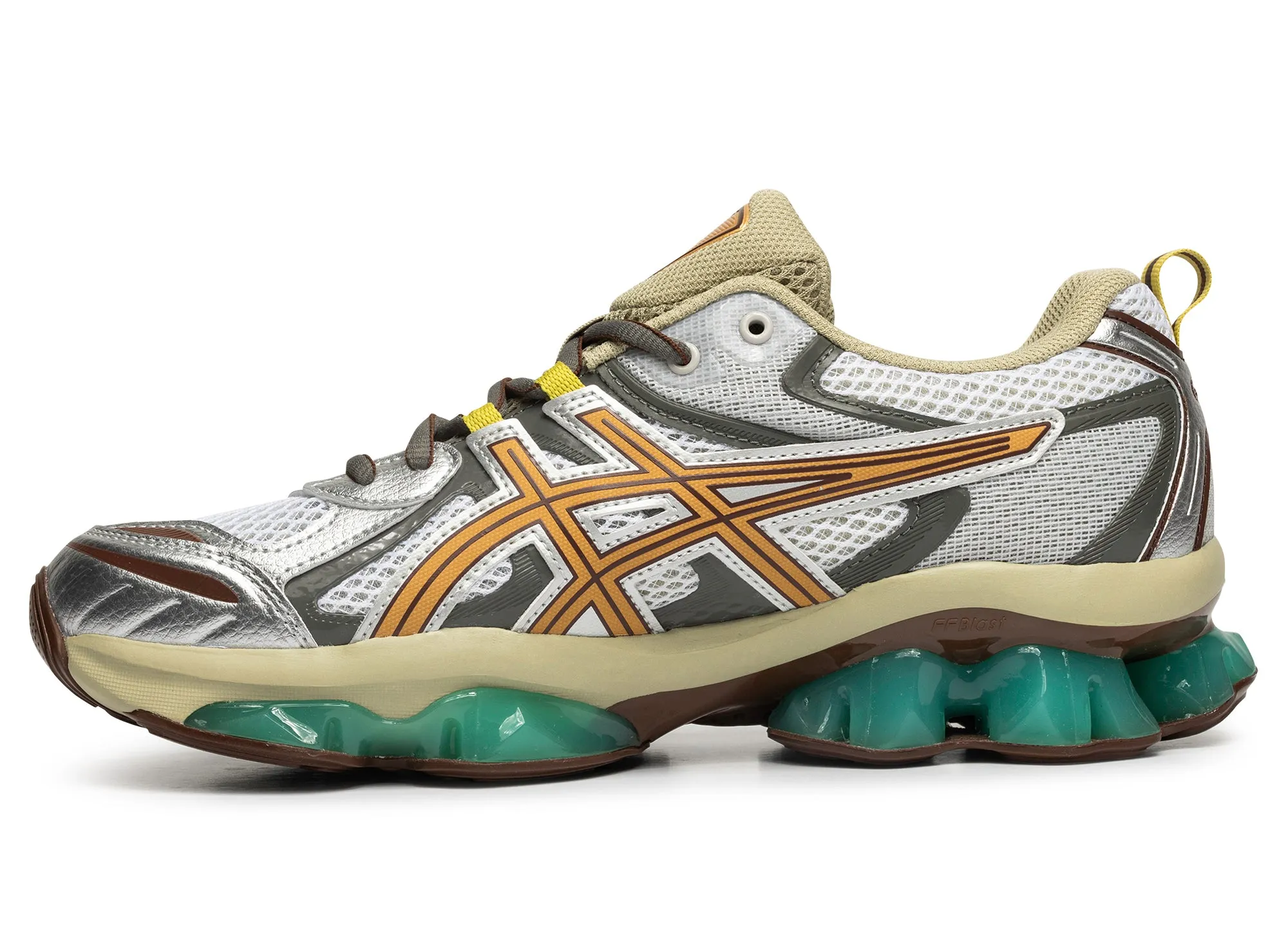 Asics Gel-Quantum Kinetic 'White / Khaki' Quick Step