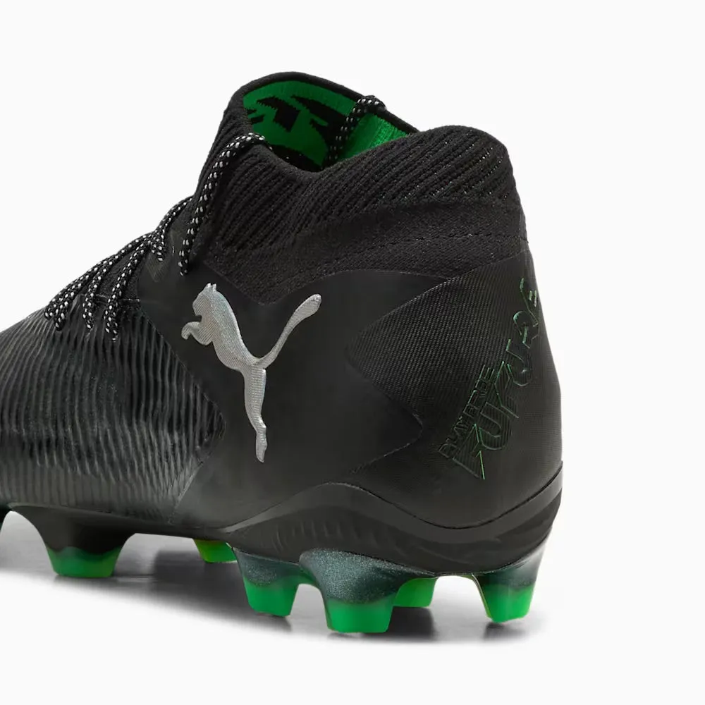 Timeless Appeal Puma Future 8 Ultimate FG Football Boots (Black/Grey/Fluo Green)