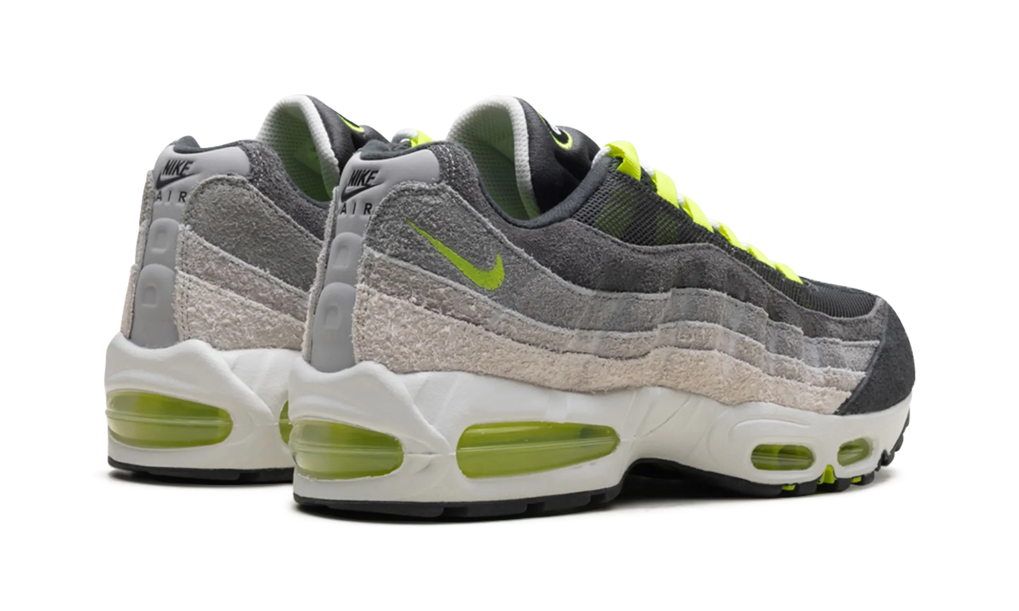 Air Max 95 OG "Reverse Gradient Neon" outdoor durability tennis - compatible running shoes