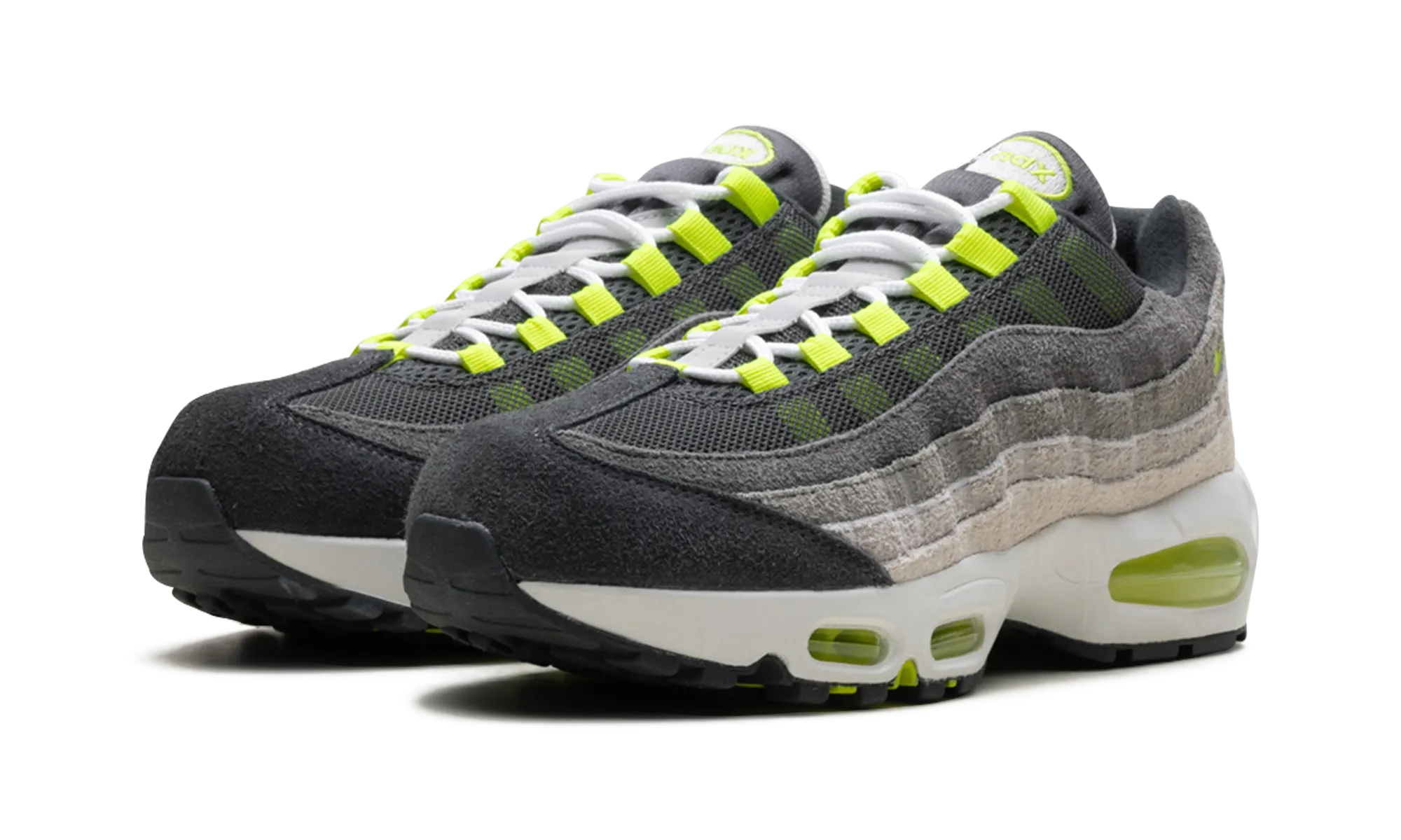 race - day shoe preparedness shock - dispersing Air Max 95 OG "Reverse Gradient Neon"