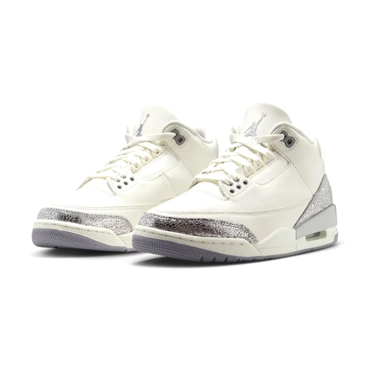 Wmns Air Jordan 3 Retro 'Sail Cement Grey' seniors