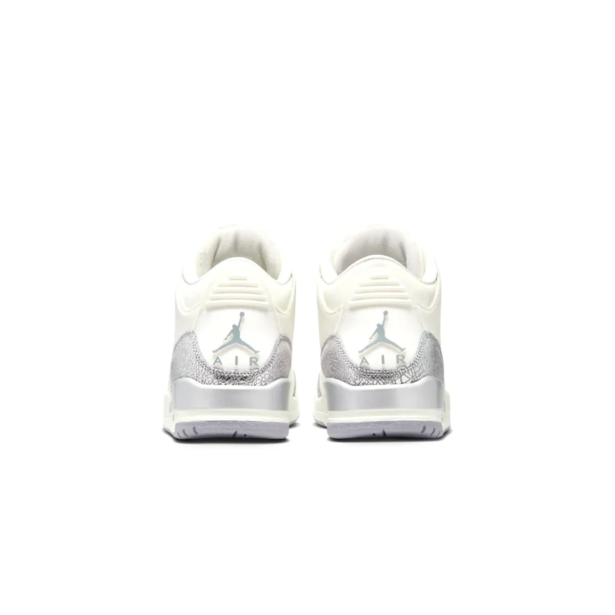 Animal Print high - cut Wmns Air Jordan 3 Retro 'Sail Cement Grey'