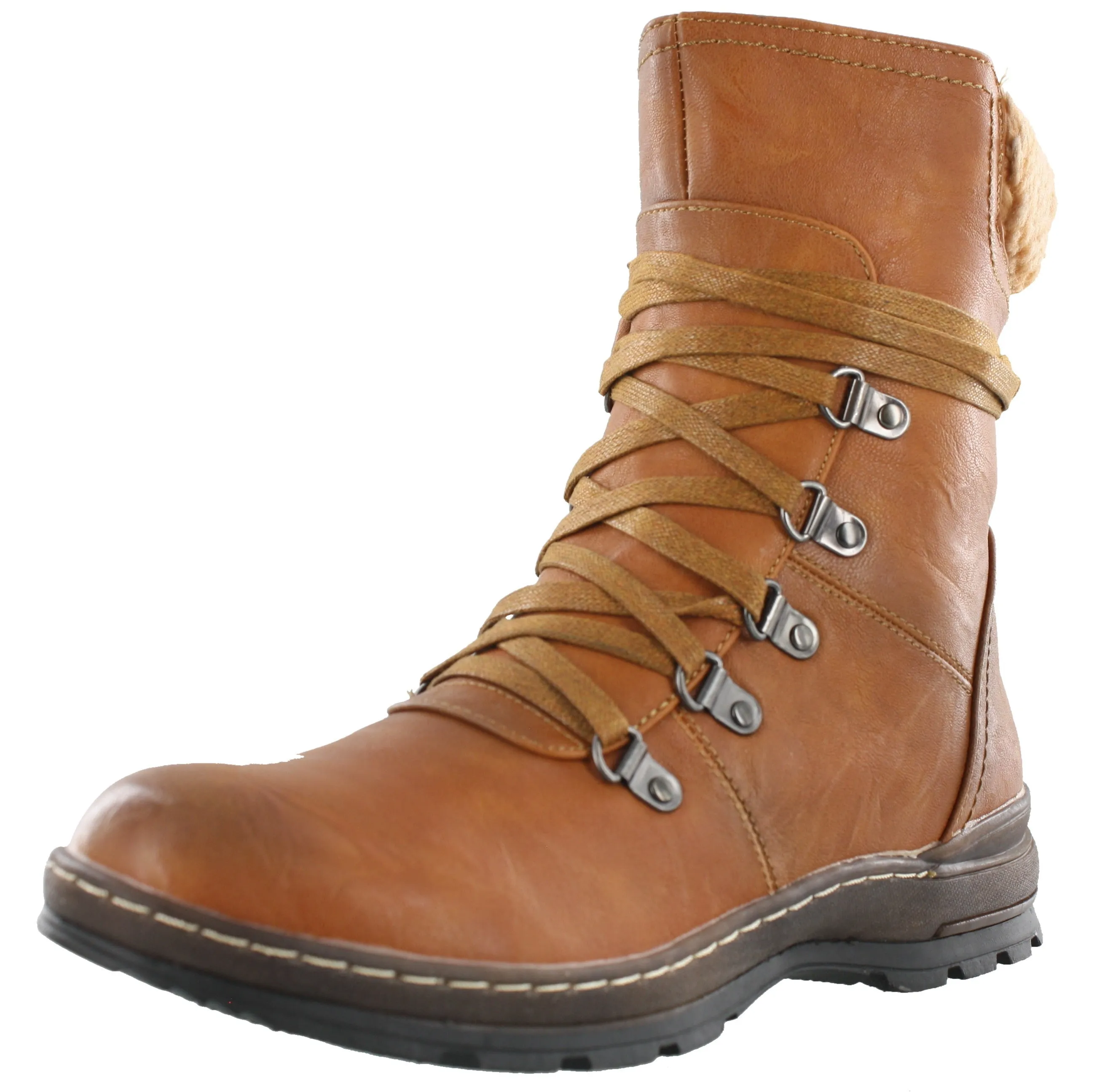 Anti   Slip Feature Calm Design Patrizia Cicely Lightweight Winter Combat Boots Women