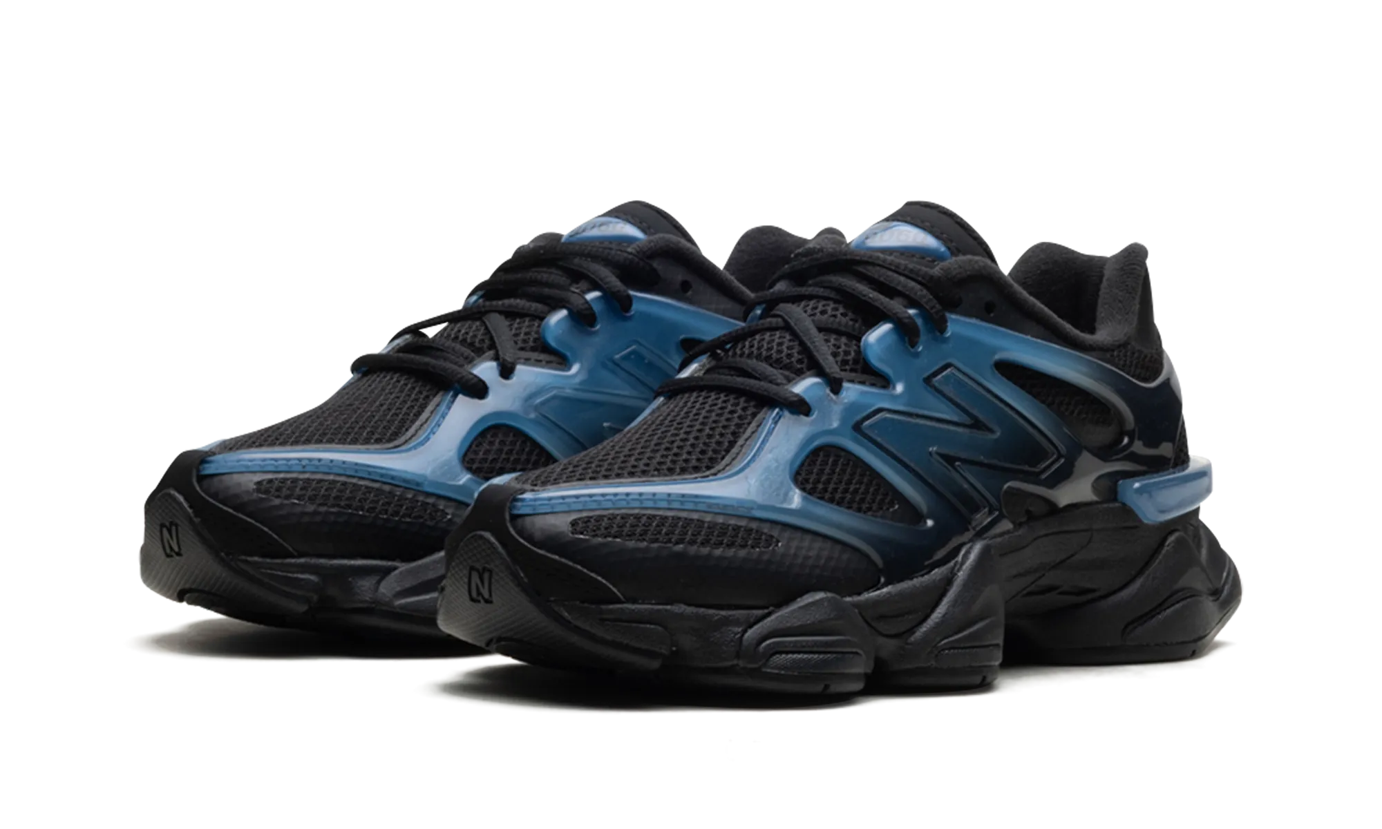 coastal shoes narrow - fit precision 9060 "Navy Blue Black Gradient"