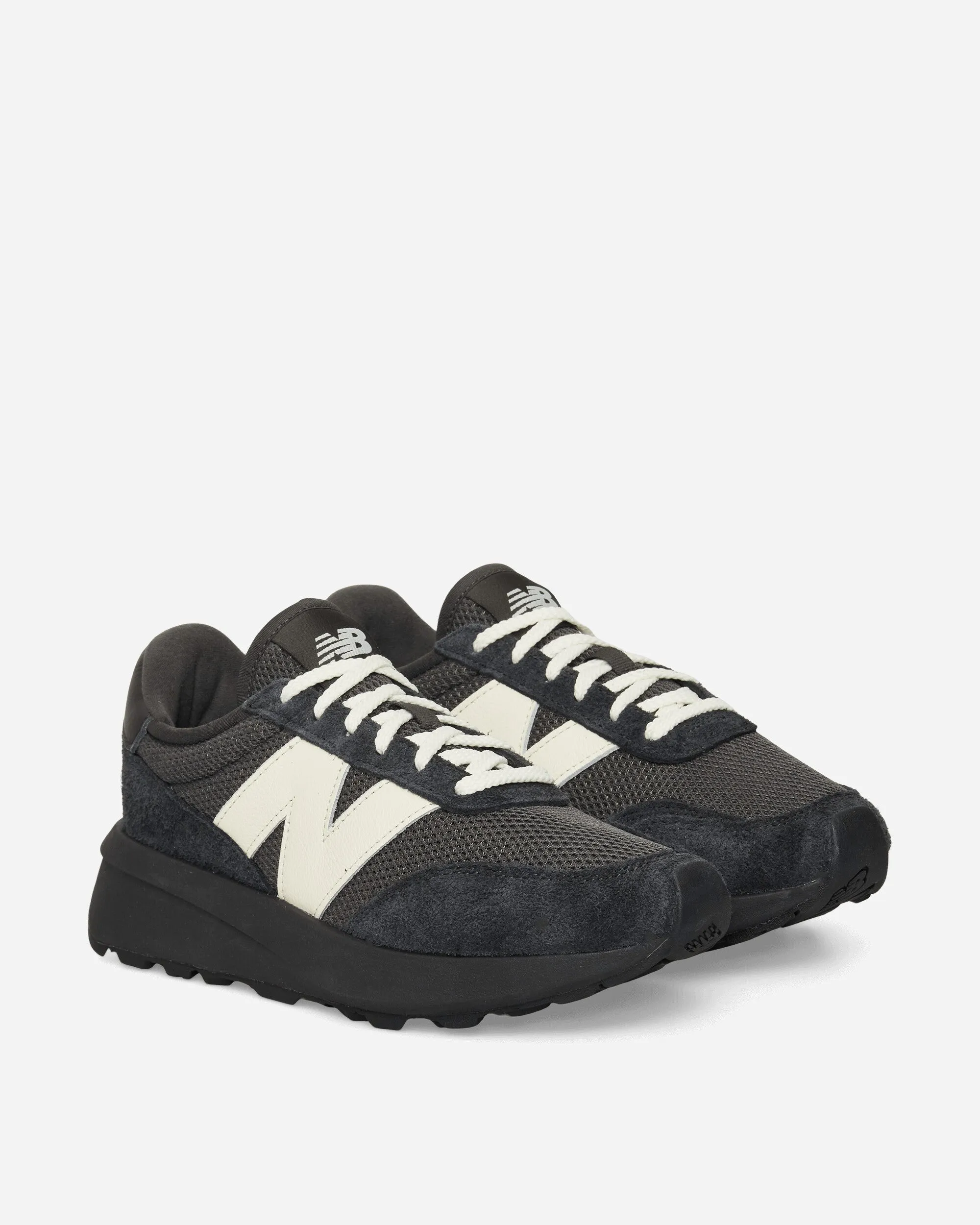 370 Sneakers Black Cement Quick Lace Toggle