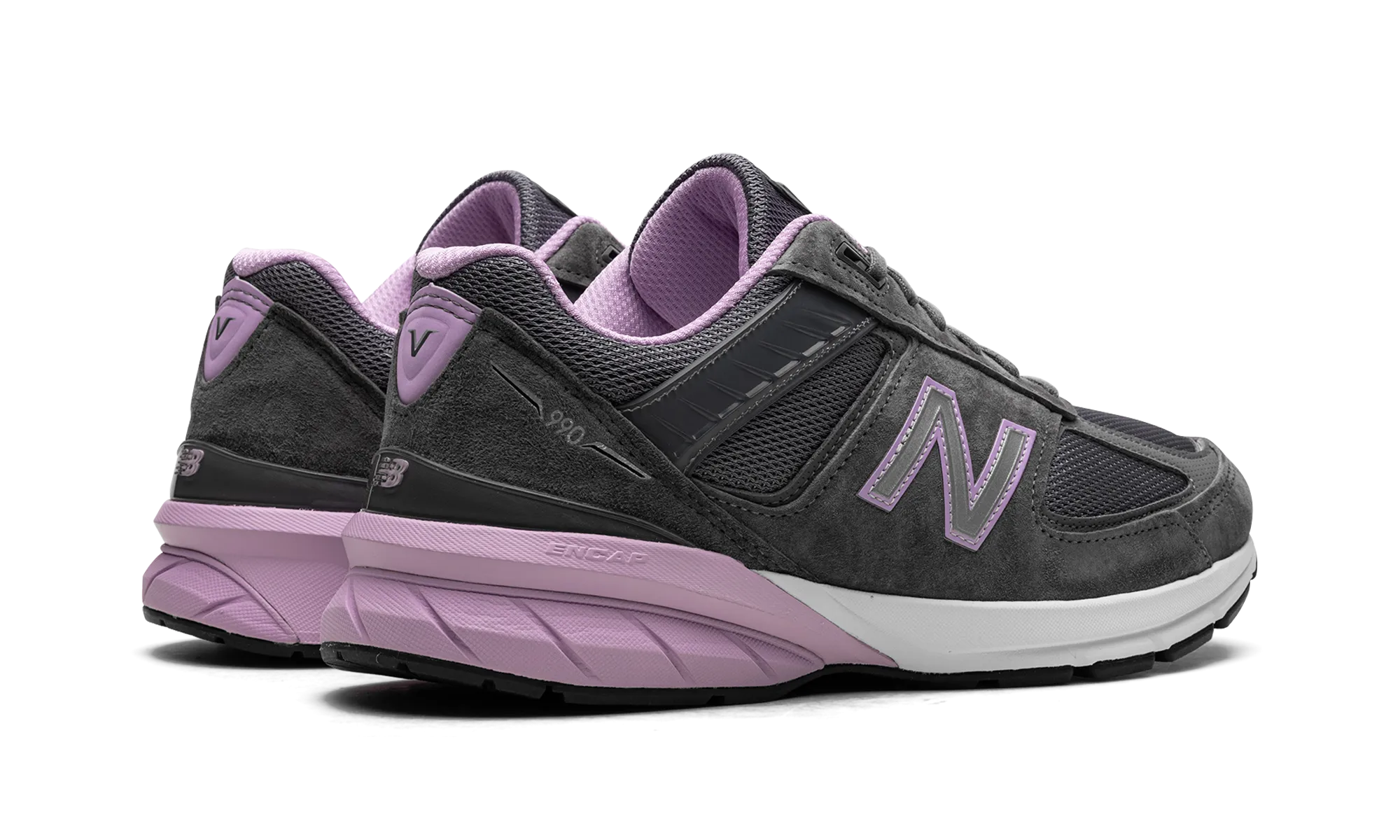 supination - control shoes 990v5 WMNS "MiUSA Lead Dark Violet Glow"