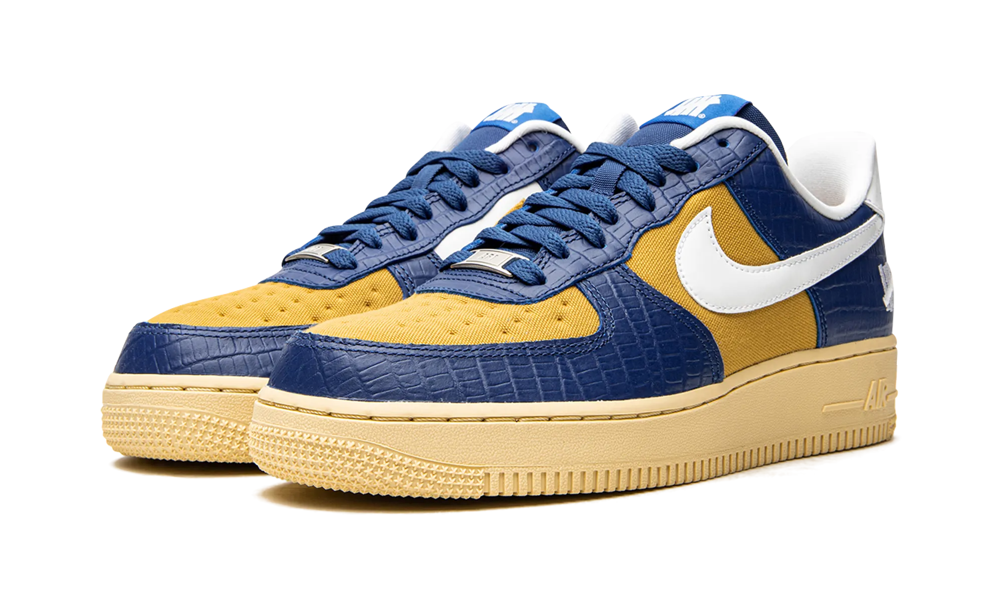 Long Wear Air Force 1 Low "Undefeated - Blue Croc"