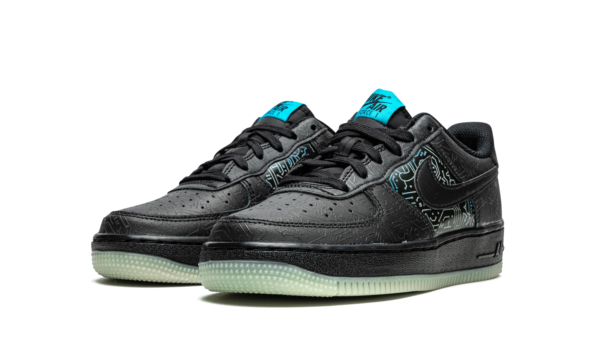 Air Force 1 Low GS "Space Jam - Computer Chip" Compression Midsoles