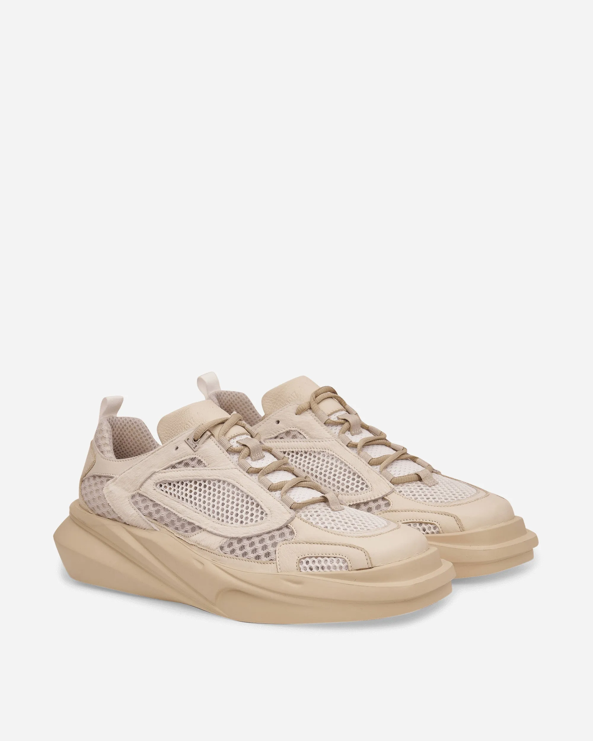 Hyperlock Heel Mono Hiking Sneakers Beige