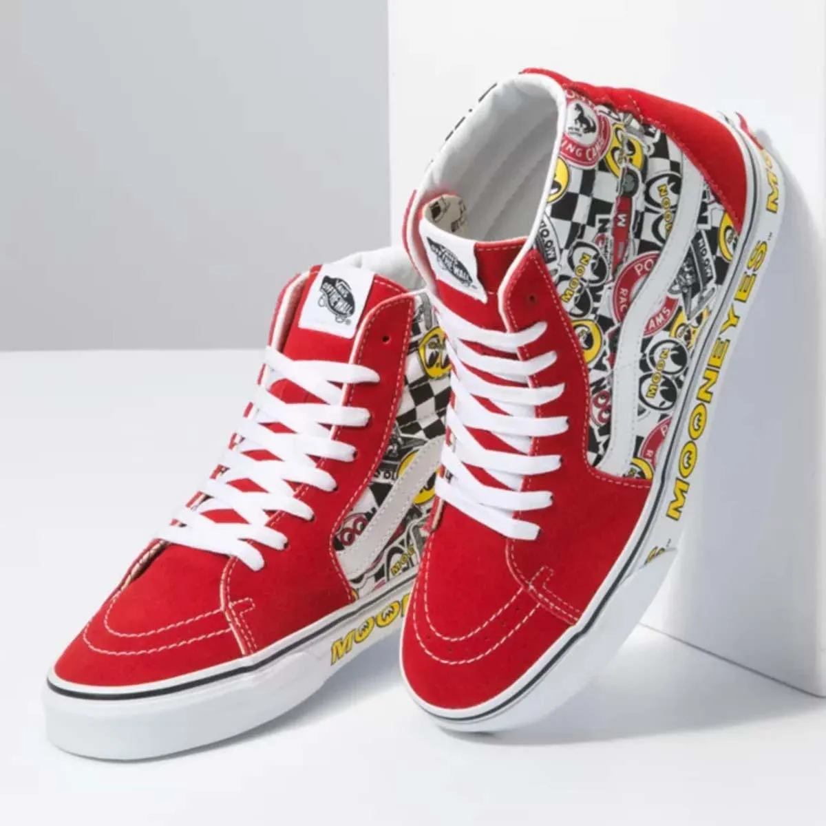 outdoor shoe functions   Mooneyes SK8-Hi 'Formula One'