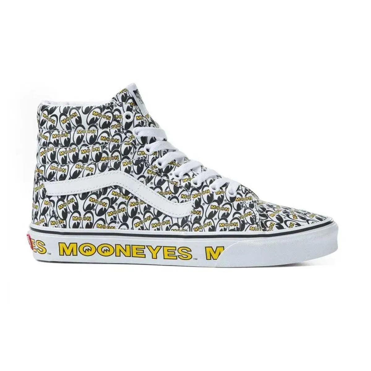 Stability   Mooneyes SK8-Hi 'White Yellow'