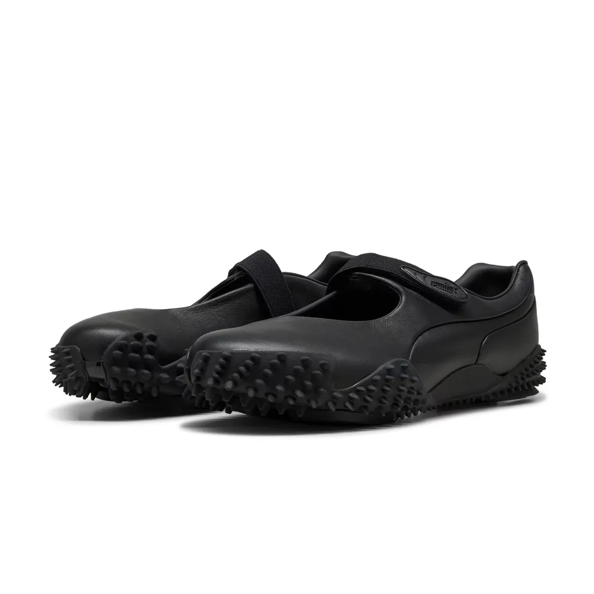 Mostro Fey Leather 'Puma Black' arch - support Durable piece