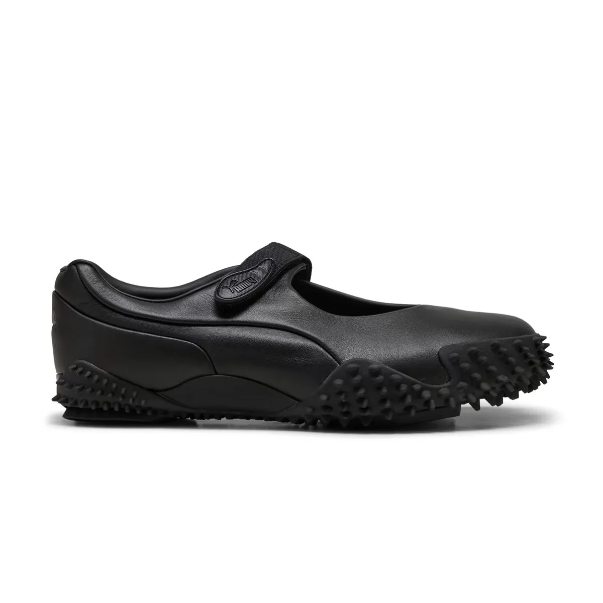 Mostro Fey Leather 'Puma Black' lace - up
