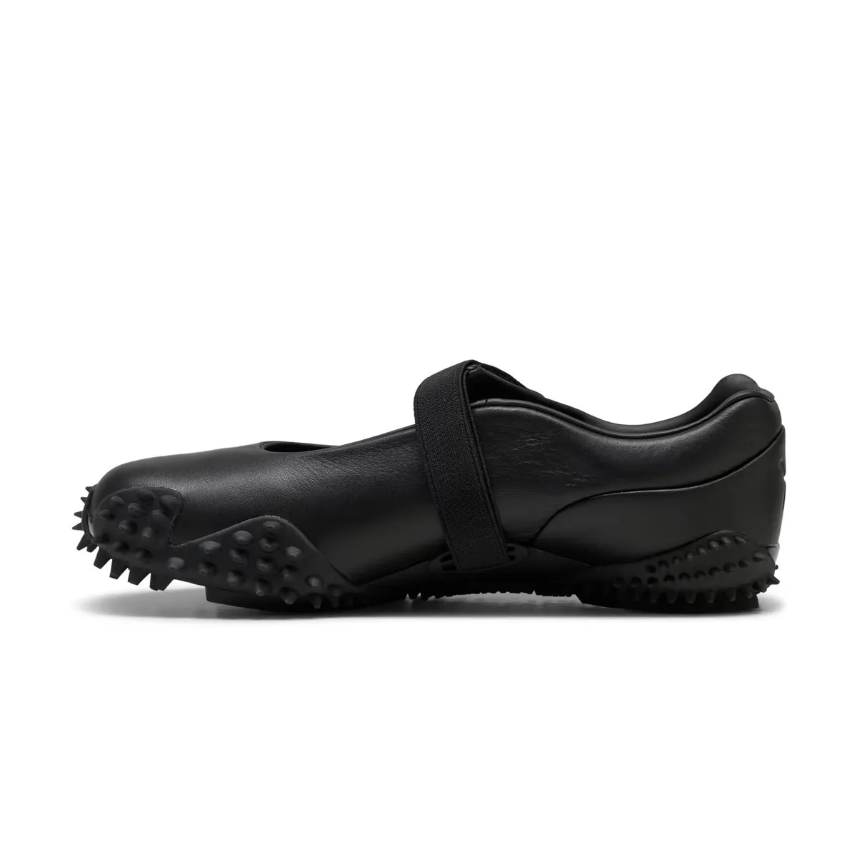 professional athletes' gear thrilling Mostro Fey Leather 'Puma Black'