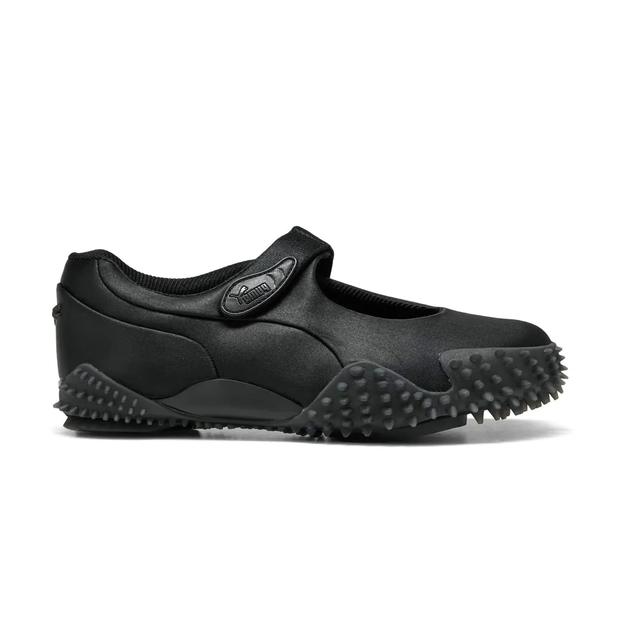 Mostro Fey Satin 'Puma Black Cool Dark Grey' Forest knee - high