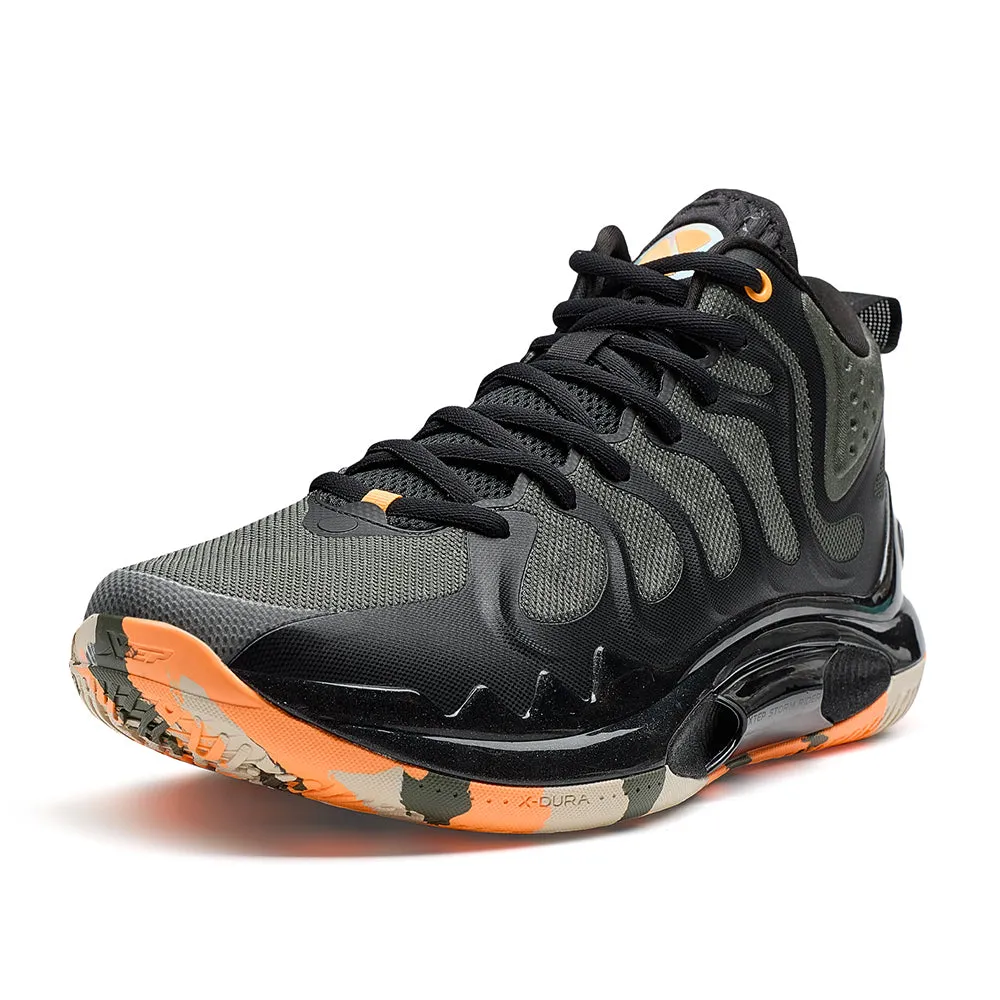 Contoured Footbed Support XTEP Men's Air Glide Basketball Shoes
