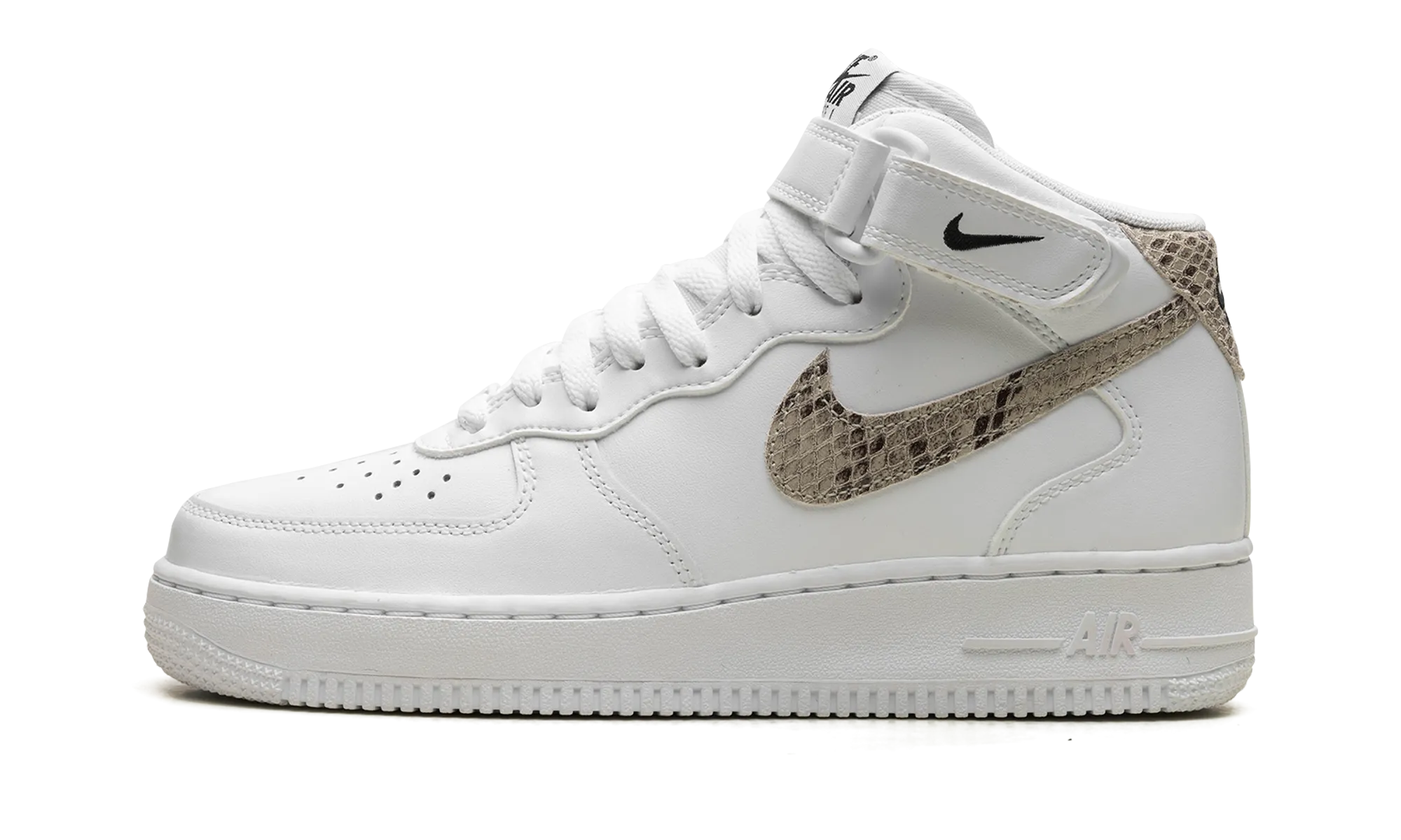 Hyper Breathable Lining AIR FORCE 1 '07 MID WMNS "White Snake Swoosh"